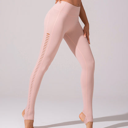 Fashion Ladies High Waist Step-on Yoga Pants