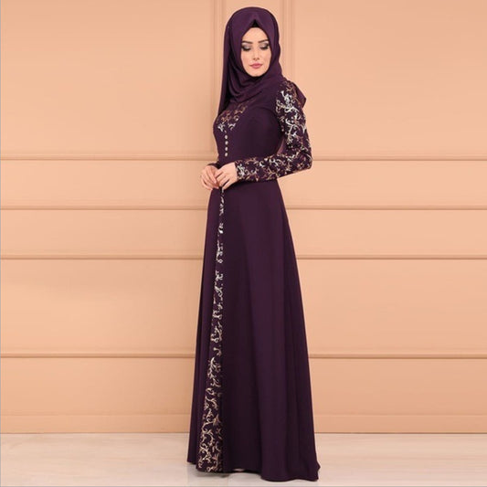 long-sleeved dress