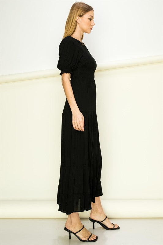 Catch Me a Dream Smocked Maxi Dress Luvéillé