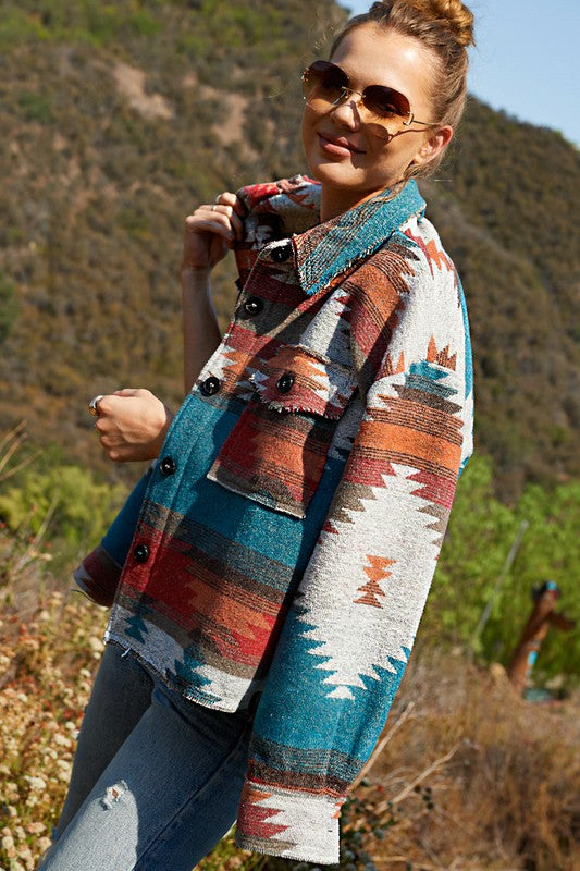 Eldora Aztec Jacket Luvéillé