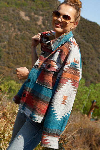 Eldora Aztec Jacket Luvéillé