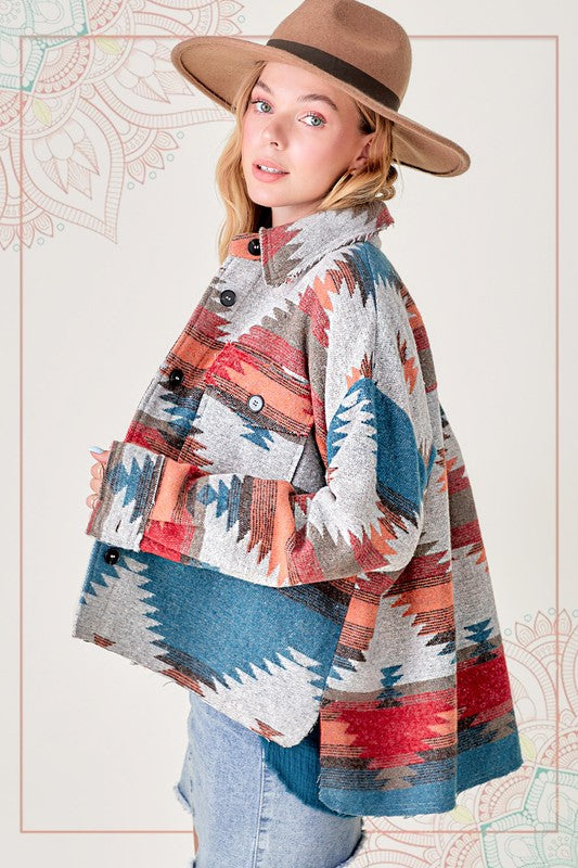 Eldora Aztec Jacket Luvéillé