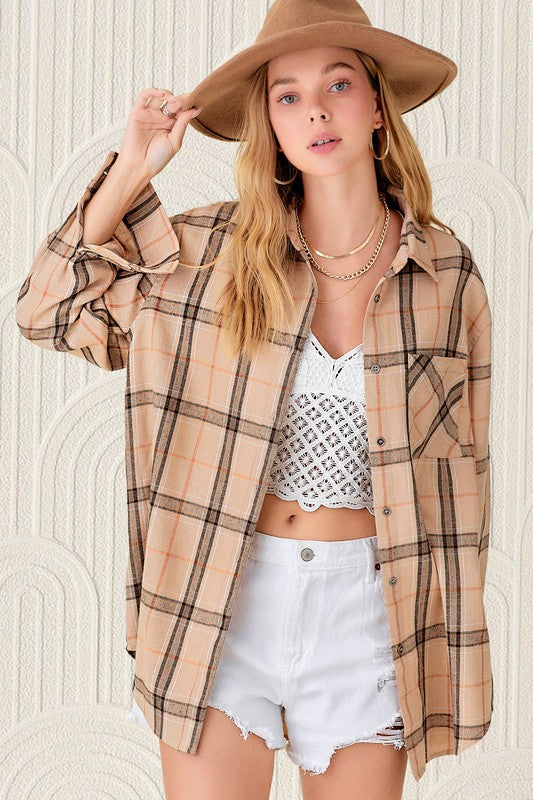 Encore Plaid Shirt Luvéillé