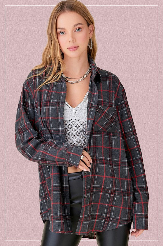 Encore Plaid Shirt Luvéillé