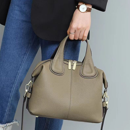 Fashionable Large Capacity High-end Leather Shoulder Bag For Women Luvéillé