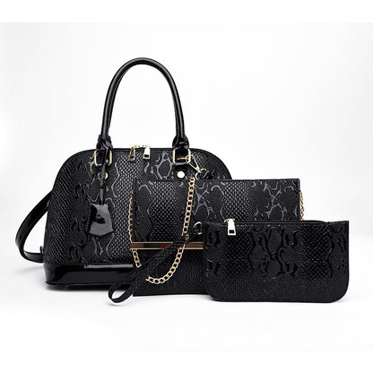 Handbag Embossed Shoulder Luvéillé