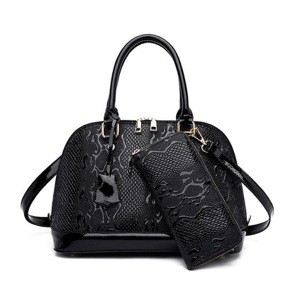 Handbag Embossed Shoulder Luvéillé