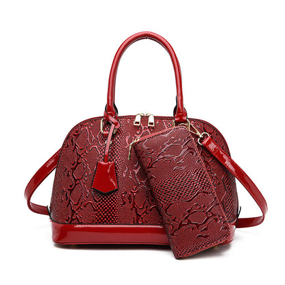 Handbag Embossed Shoulder Luvéillé