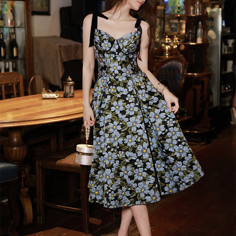 Hanging Strap Small Evening Dress Girl Luvéillé