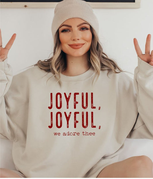 Joyful, Joyful, We Adore Thee Sweatshirt Luvéillé