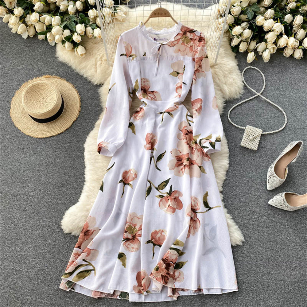 New Slim Holiday Skirt Dress With Waist Luvéillé