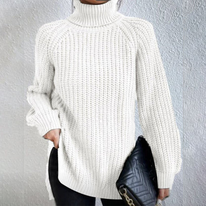 Woolen Sweater Fashion High Collar Thick Sweater Luvéillé