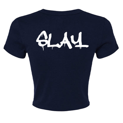 SOLID NAVY BLEND - BACK