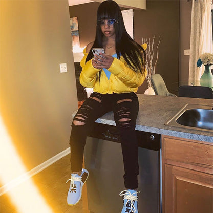 Down jacket with adjustable elastic hem