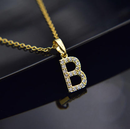 Gold-plated brass necklace