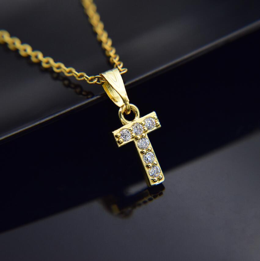 Gold-plated brass necklace