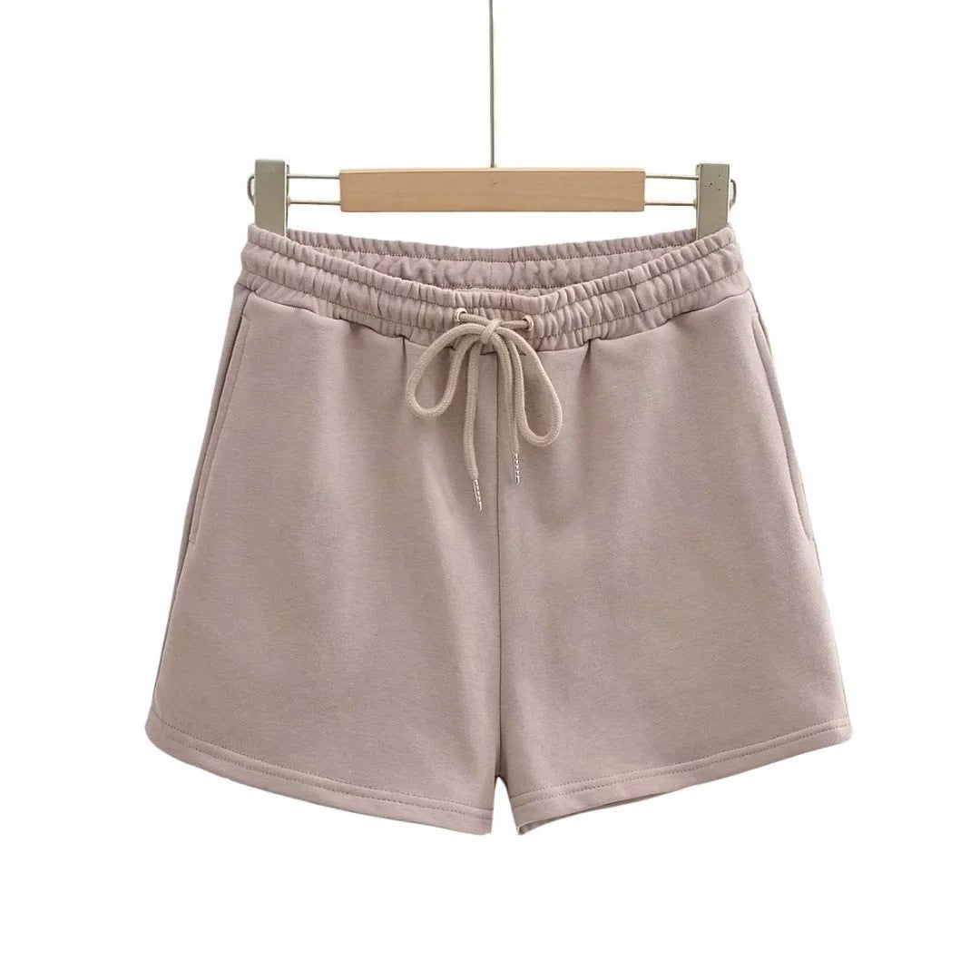 Loose Pocket Drawstring Shorts