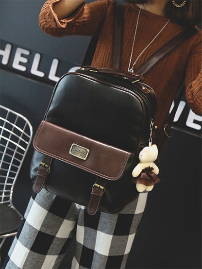 Retro Style Backpack Simple And Versatile