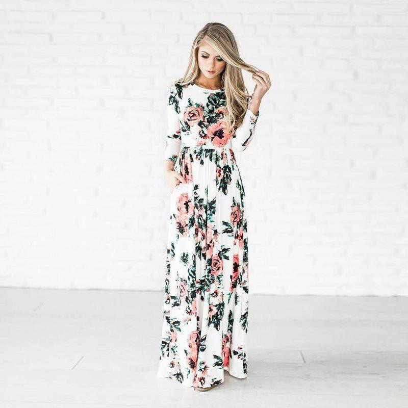 Floral Printed Dress