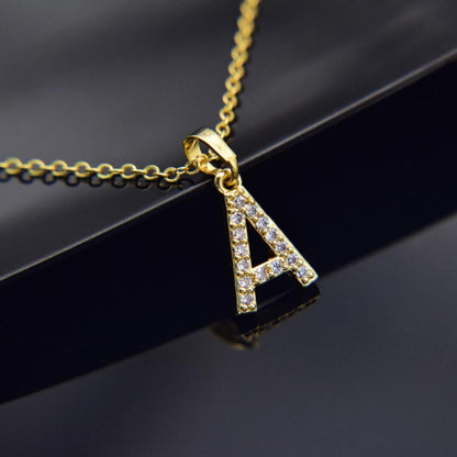 Gold-plated brass necklace