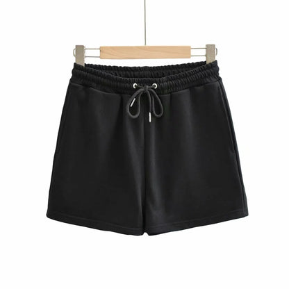 Loose Pocket Drawstring Shorts