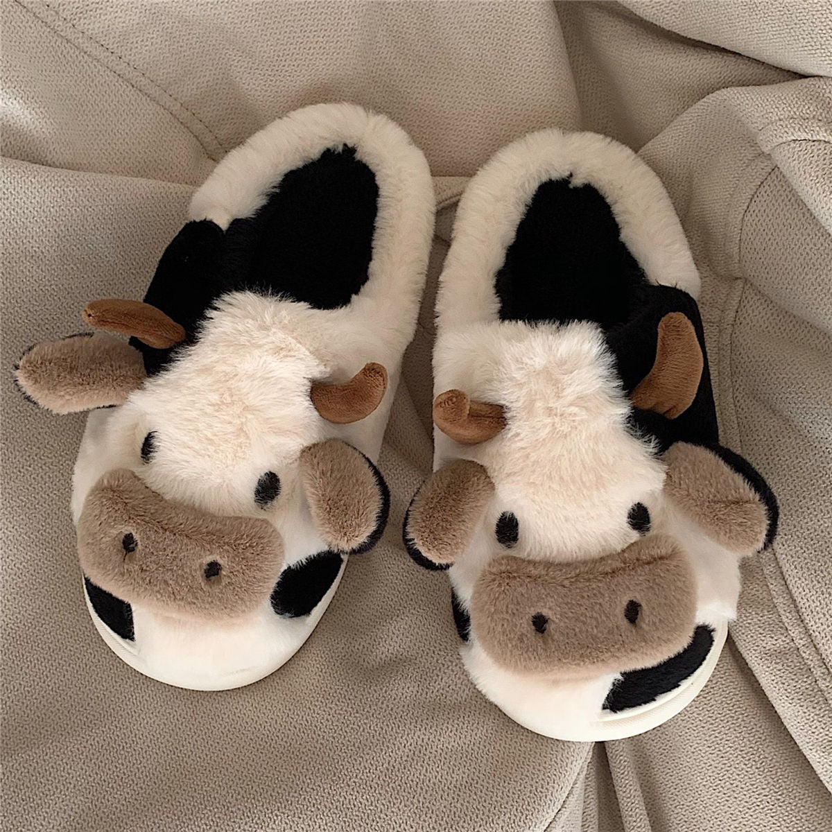 Cute Cow Slipper