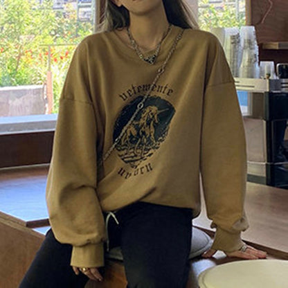 Women's Casual Round Neck Pullover