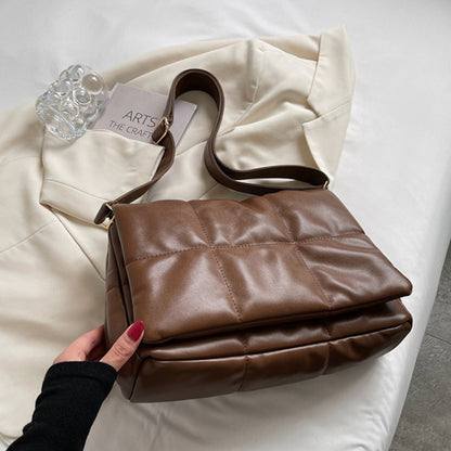 Shoulder Simple Solid Color Bag