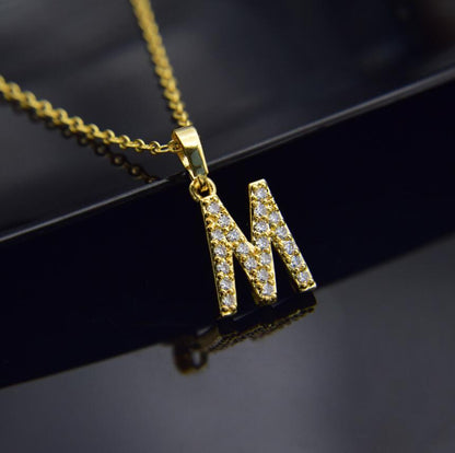 Gold-plated brass necklace