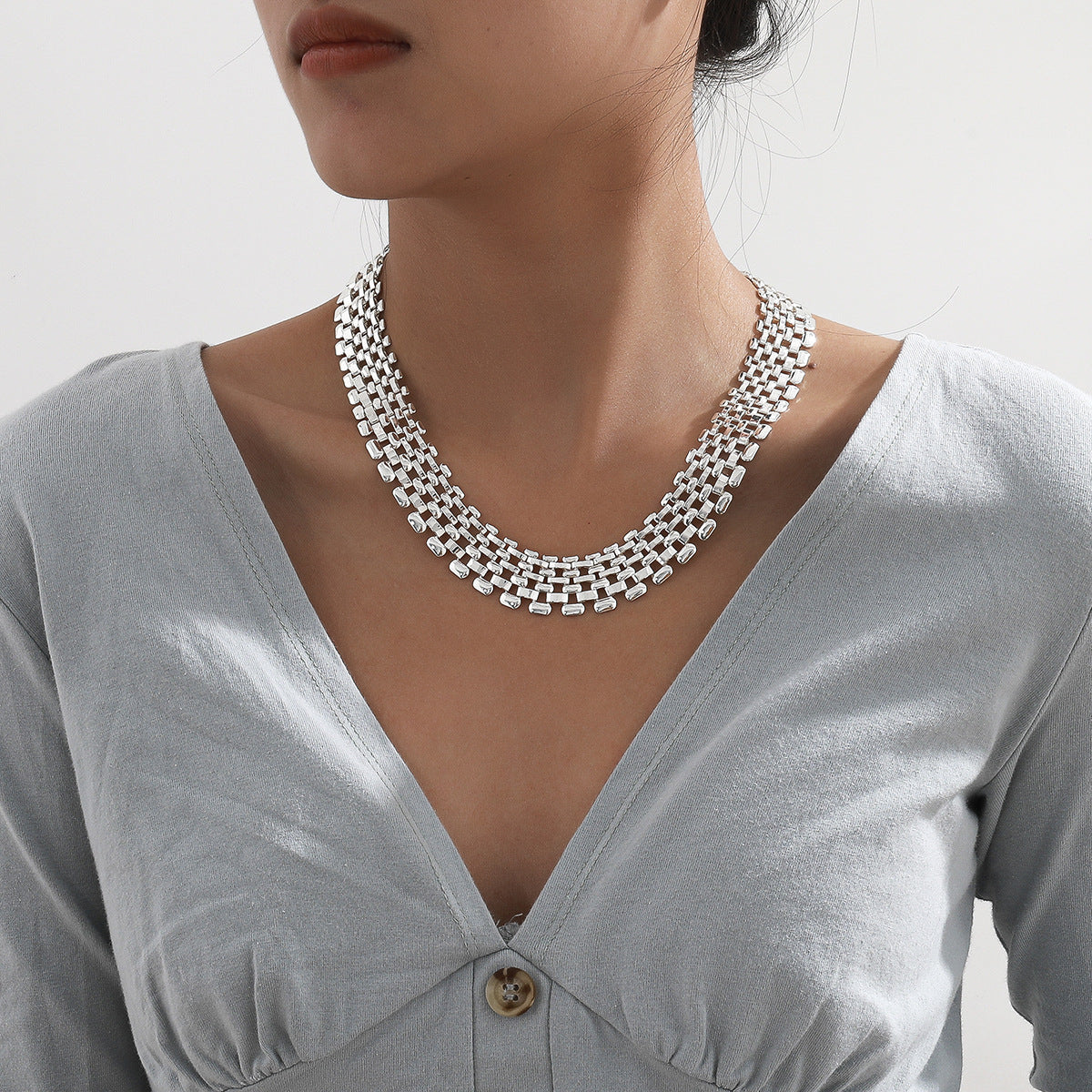 Exaggerated Chain Necklace