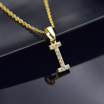 Gold-plated brass necklace
