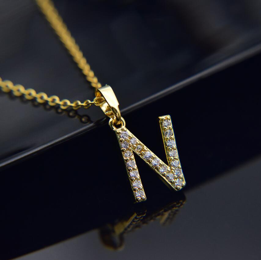 Gold-plated brass necklace