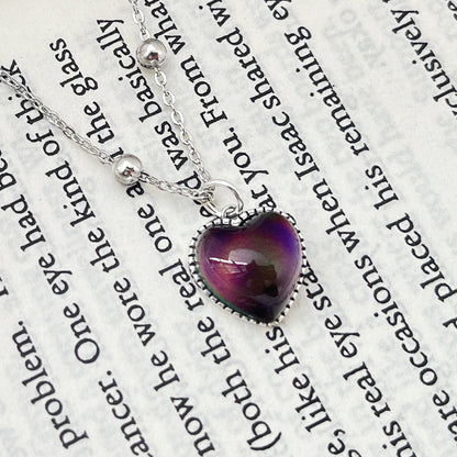 Heart & Beads Clasp Chain