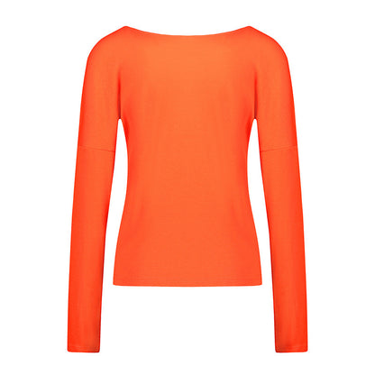 Women Stitching Geometric Figure Round Neck Slim T-Shirt