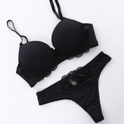 Comfortable Push Up Bra and Pantie Set