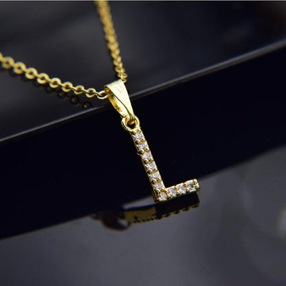 Gold-plated brass necklace