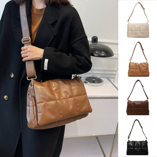 Shoulder Simple Solid Color Bag