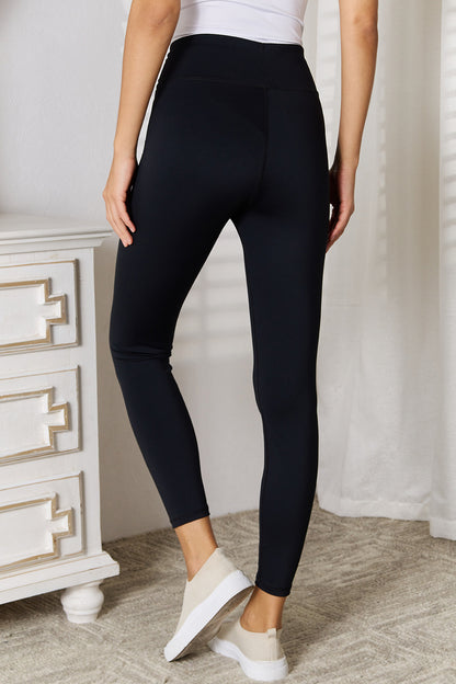 Basic Bae V-Waistband Sports Leggings Luvéillé