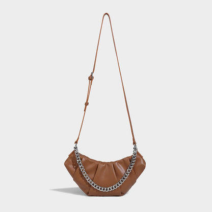 Chain Pleated Cloud Bag Luvéillé