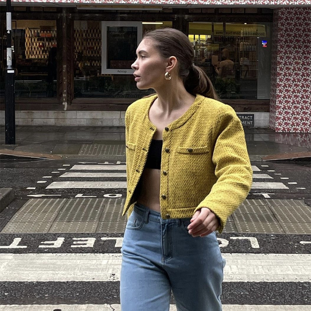 Design Sense Of The Minority Advanced French Autumn And Winter Coat Luvéillé