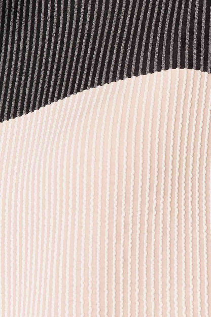 Double Take Color Block Dropped Shoulder T-Shirt Luvéillé