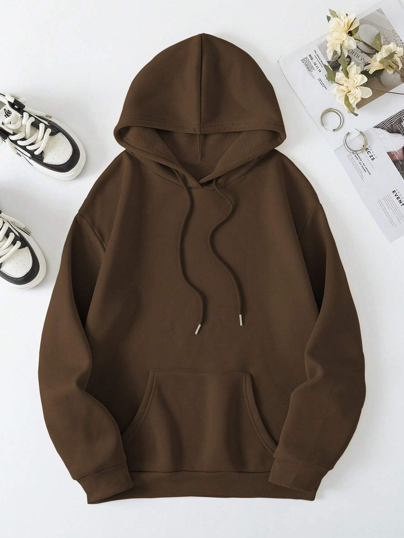 FAITH OVER FEAR Dropped Shoulder Hoodie Luvéillé
