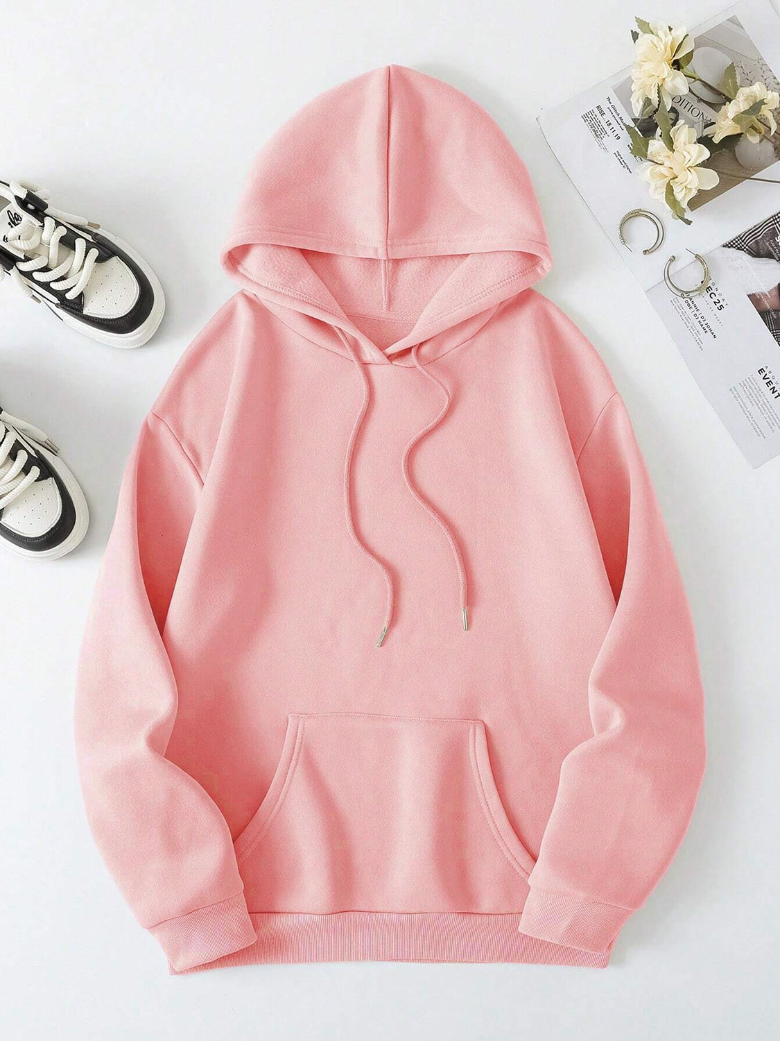 FAITH OVER FEAR Dropped Shoulder Hoodie Luvéillé