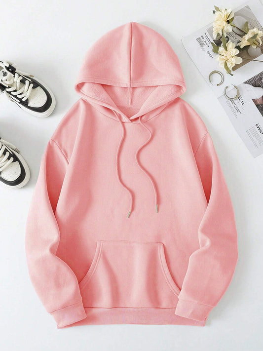 FAITH OVER FEAR Dropped Shoulder Hoodie Luvéillé