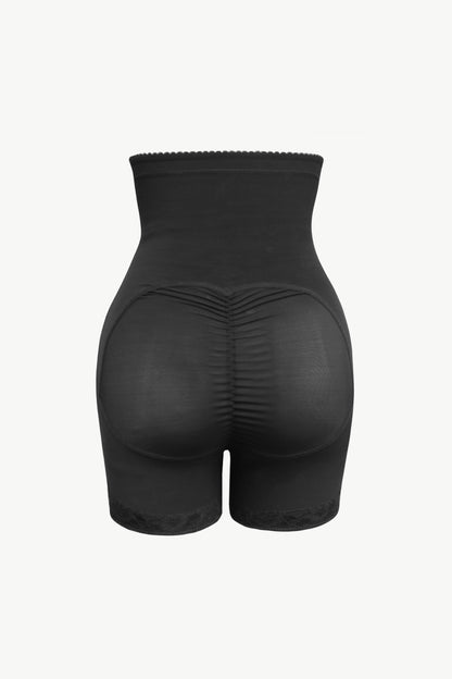Full Size Hook-and-Eye Shaping Shorts Luvéillé