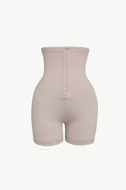 Full Size Hook-and-Eye Shaping Shorts Luvéillé