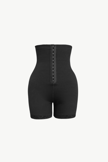 Full Size Hook-and-Eye Shaping Shorts Luvéillé