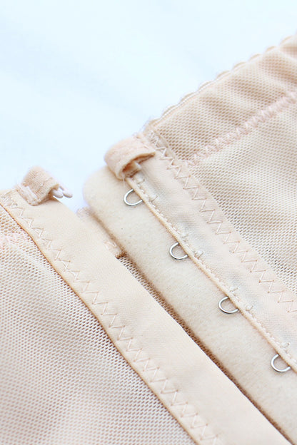 Full Size Hook-and-Eye Shaping Shorts Luvéillé
