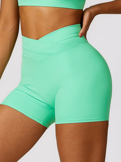 High Waist Active Shorts Luvéillé