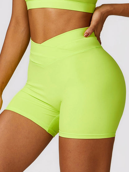 High Waist Active Shorts Luvéillé